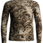 Kinetic Merino 150 Base Layer long sleeve crew front facing product photo