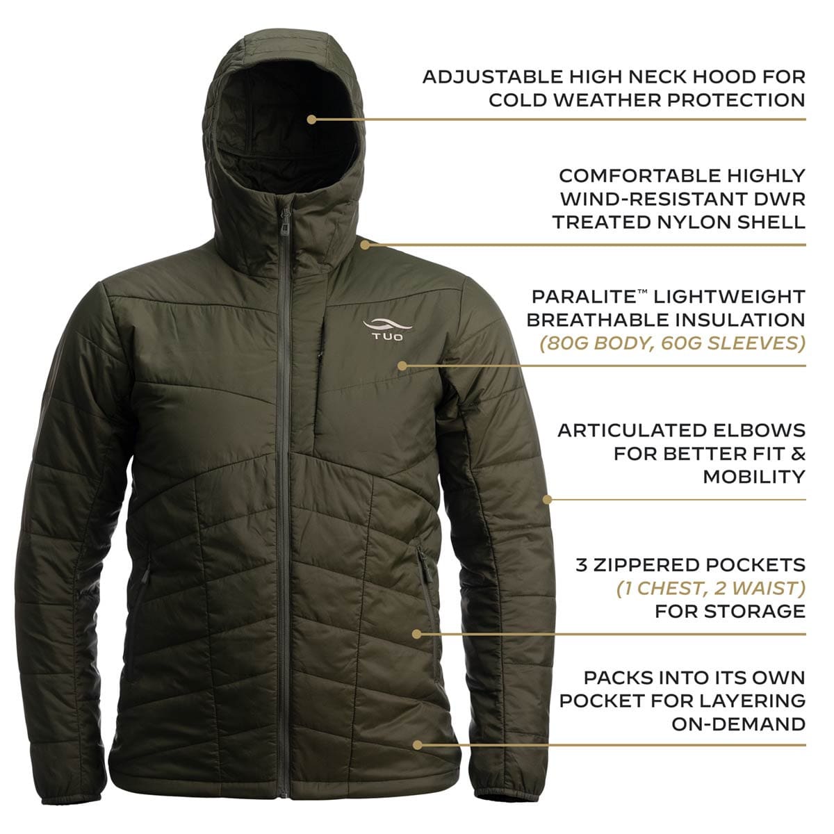 Clement Puffy Jacket - TUO Gear