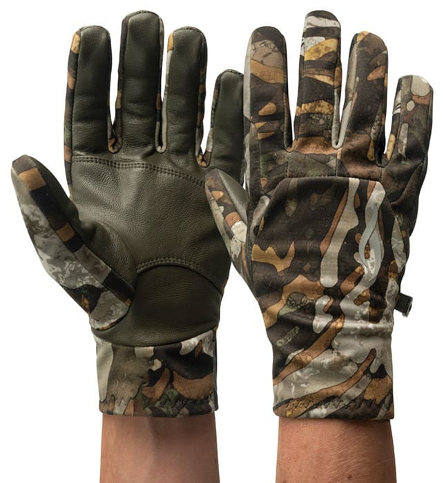 Softshell Glove on hands product photo