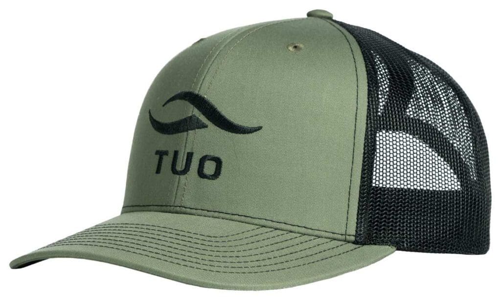 Logo Trucker Hat left facing product photo