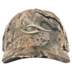 Camo Logo Hat in ryse front facing