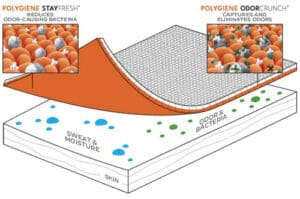 Polygiene Technology illustration