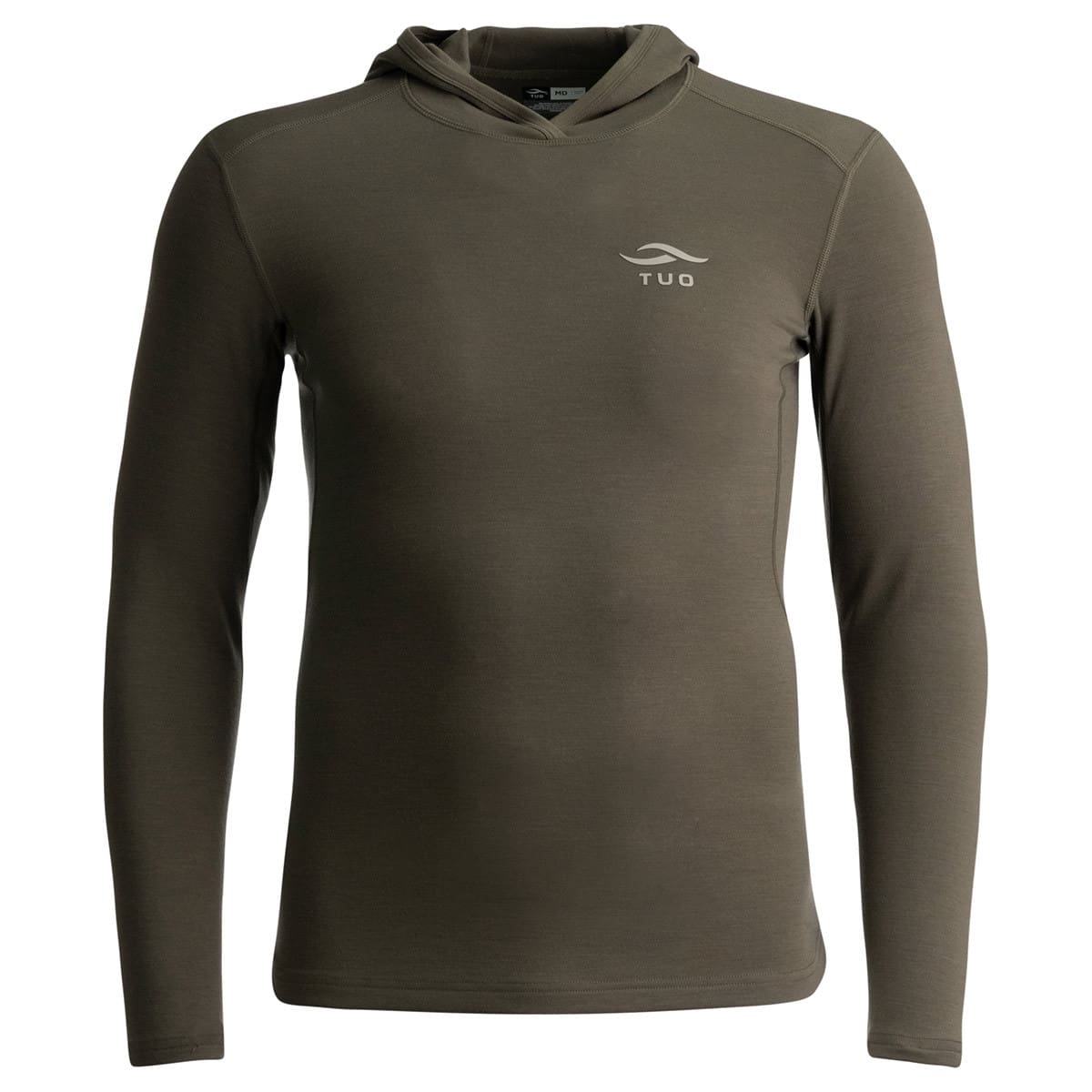 Kinetic Merino 150 Hoodie Deadfall front