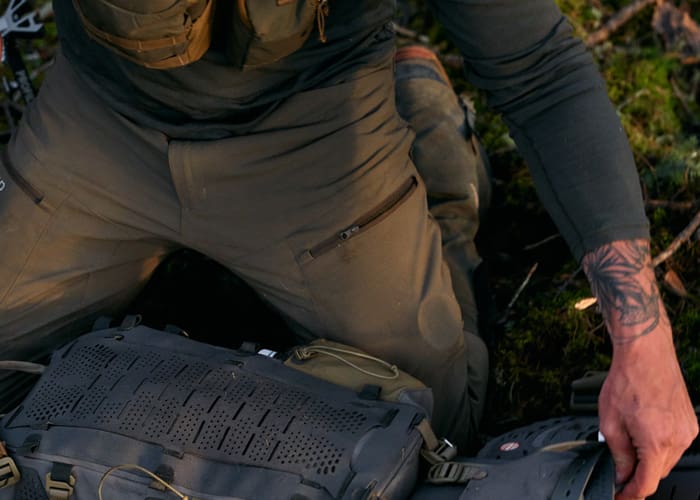Vista Pant field photo showing pockets