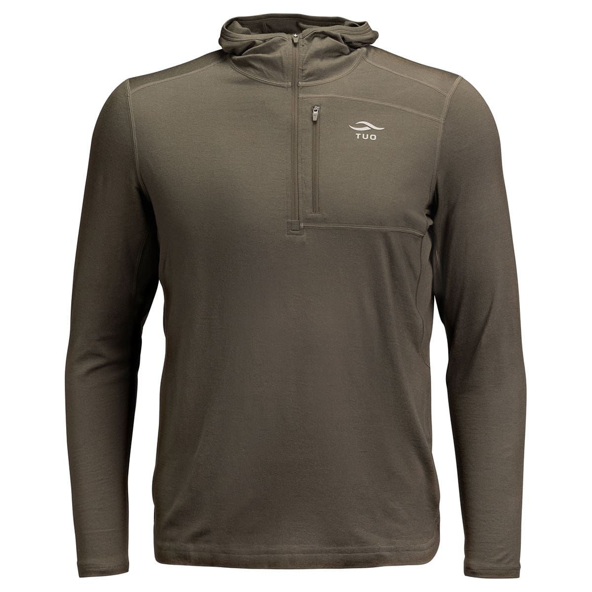 Kinetic Merino 200 1/4 Zip Hoodie front facing