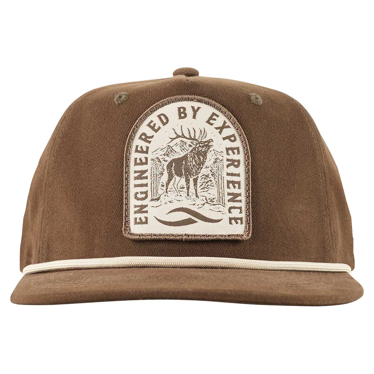 TUO Arch Elk Hat in bark front view