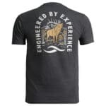 TUO Arch Elk Tee in black back view